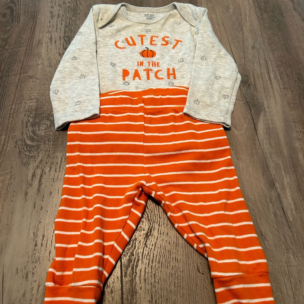 Cute Pumpkin Outfit